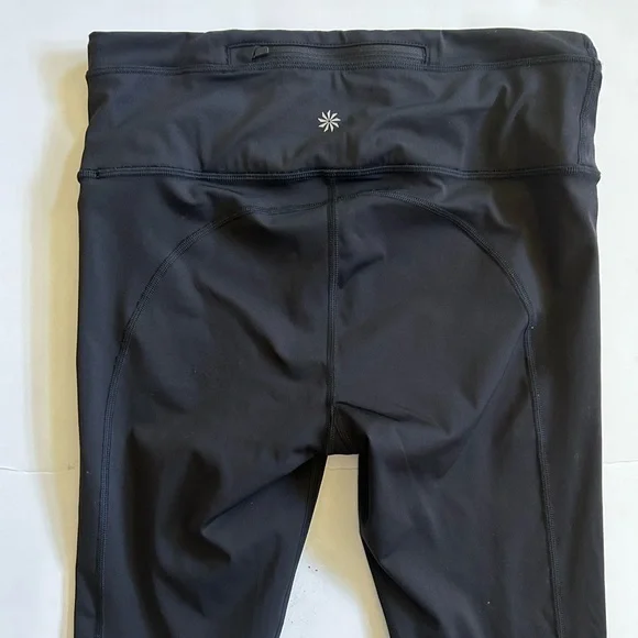 Black Athleta Accelerate leggings. - Picture 3 of 3